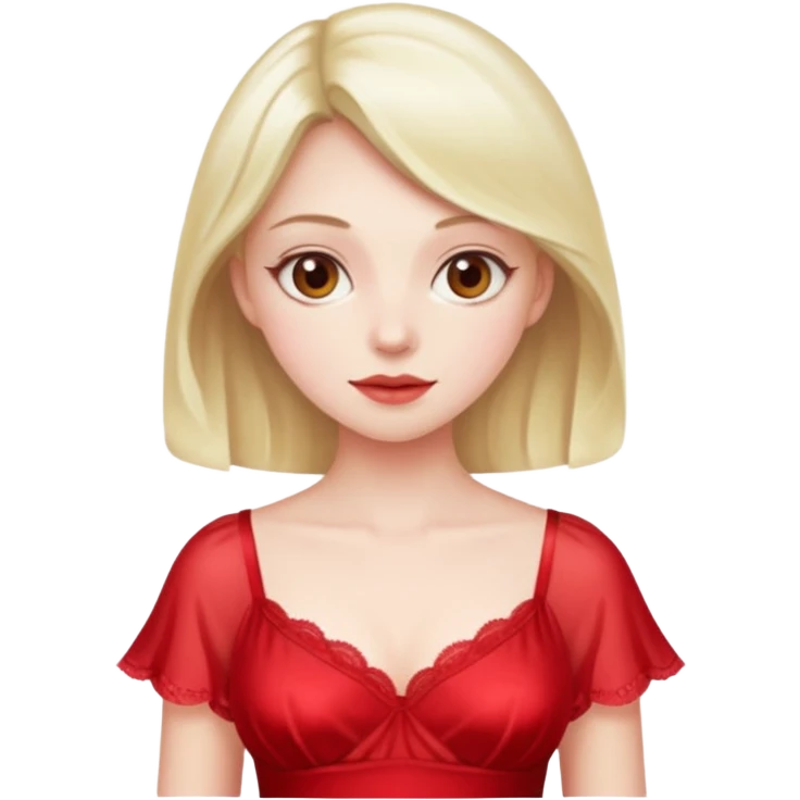 red nightie emoji