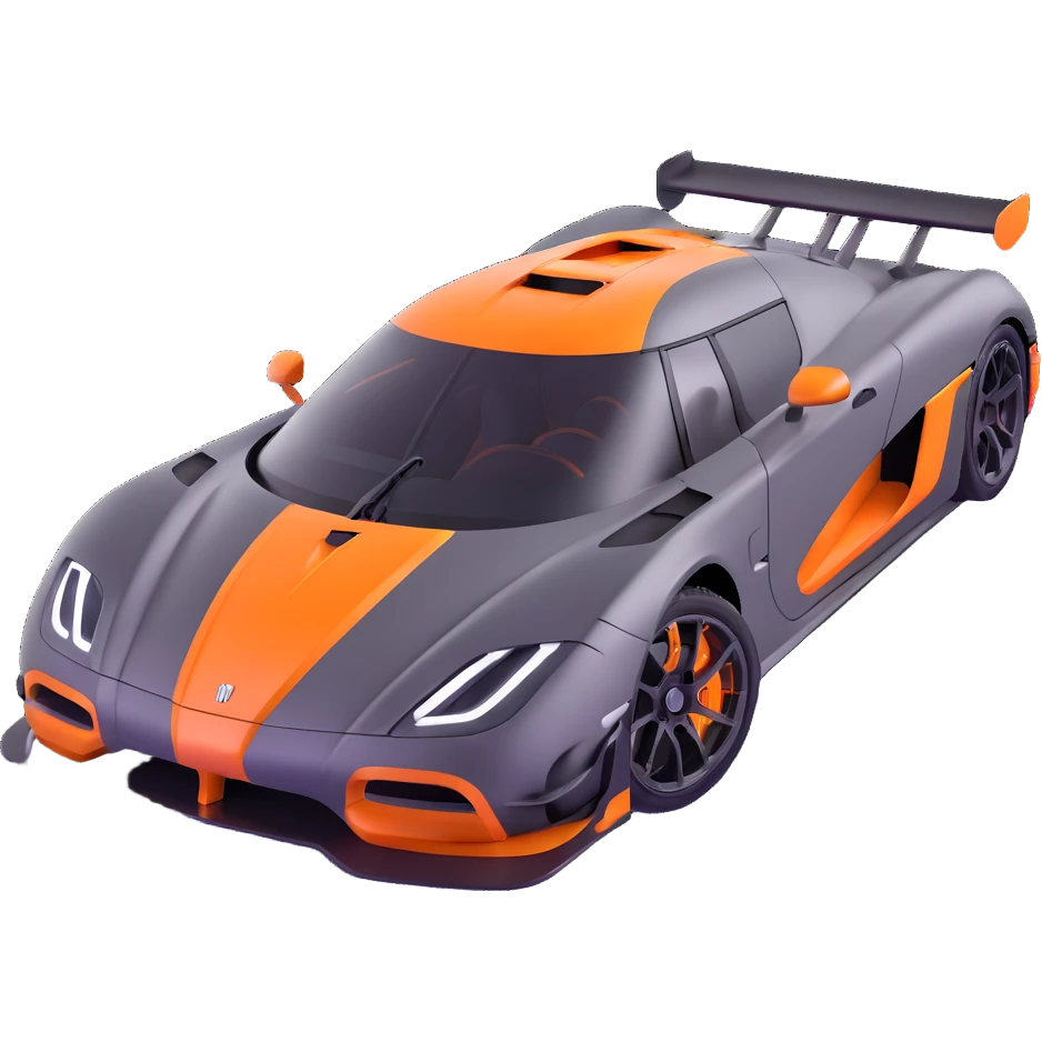 Koenigsegg One:1 hypercar emoji