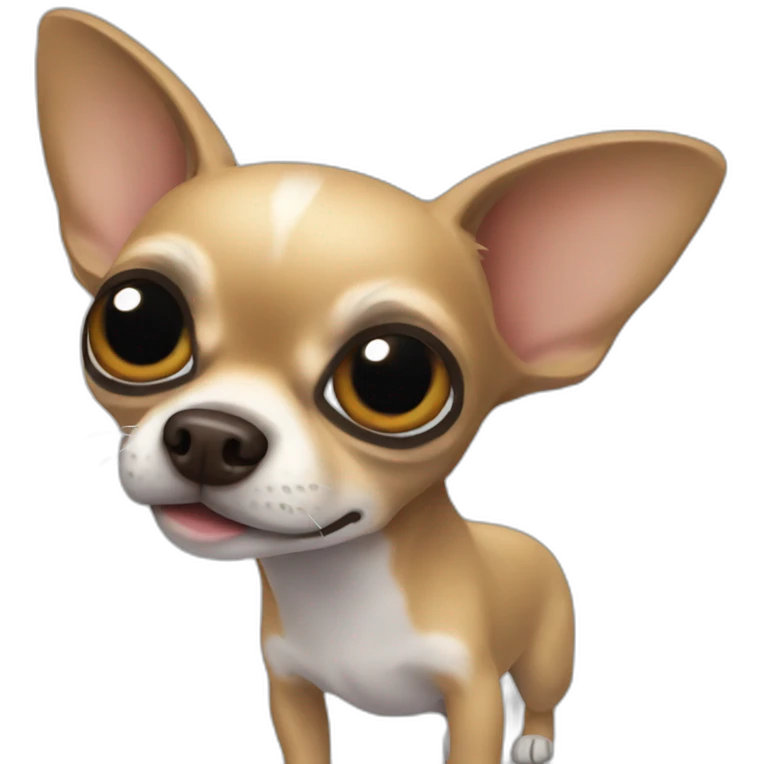 Chihuahua fly  emoji