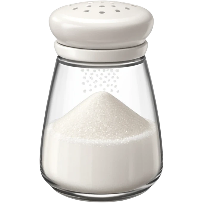 a salt shaker sprinkling salt emoji
