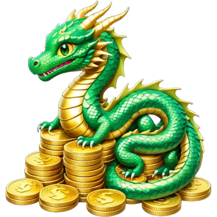 strack coins dragon emoji