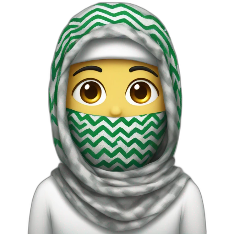Keffiyeh palestine emoji