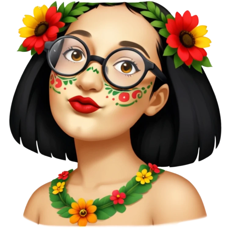Flower-Crowned Dancer emoji
