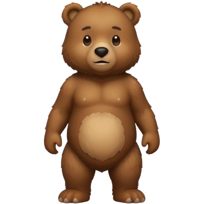 Сделай медведя emoji