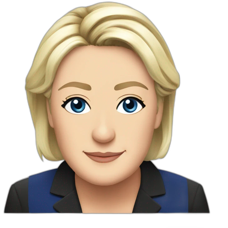 Marine le Pen a emoji