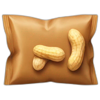 Bag of peanuts emoji