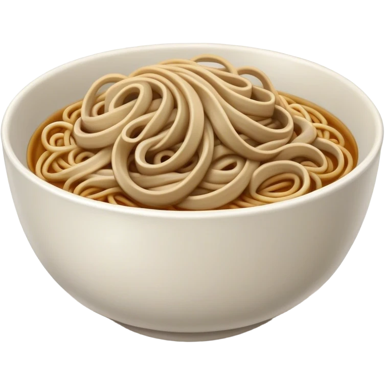Soba noodles  emoji