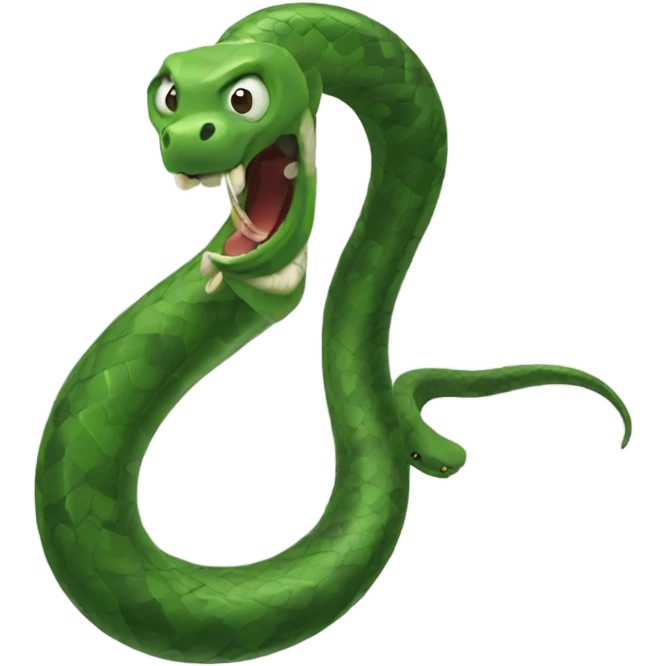 Snake danger  emoji