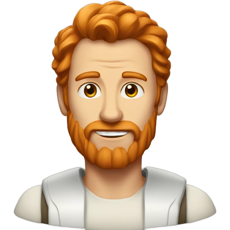 Homme roux emoji