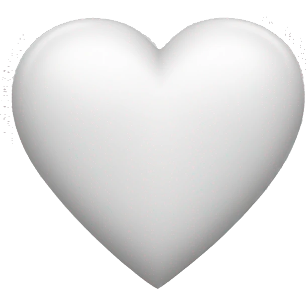 white heart emoji