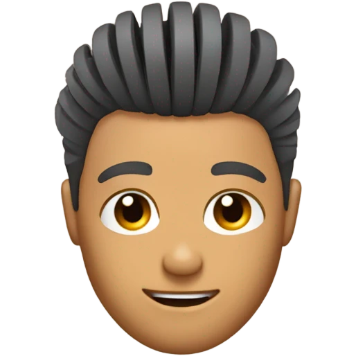 Hair clippers tan skin embedded emoji