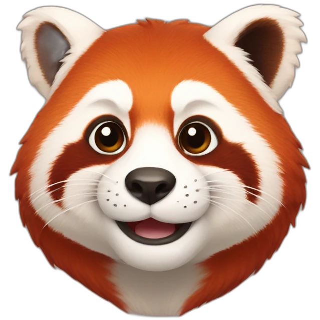 red-panda-love emoji