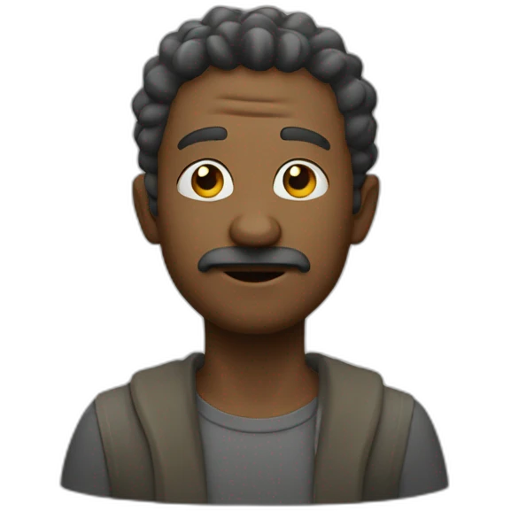 Dadjou qui fume emoji