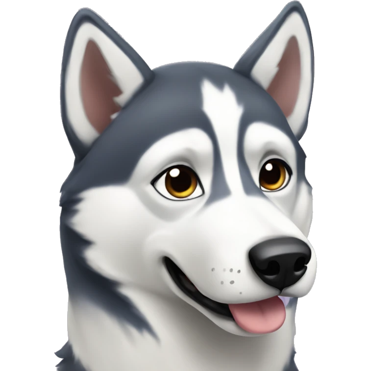 Husky emoji