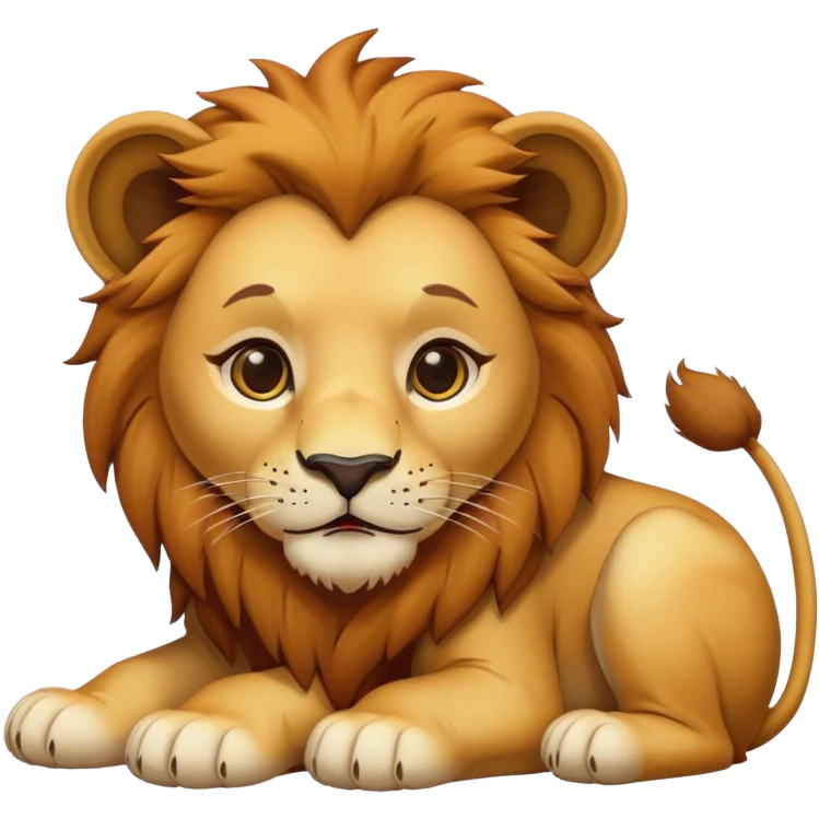 Cub lion emoji