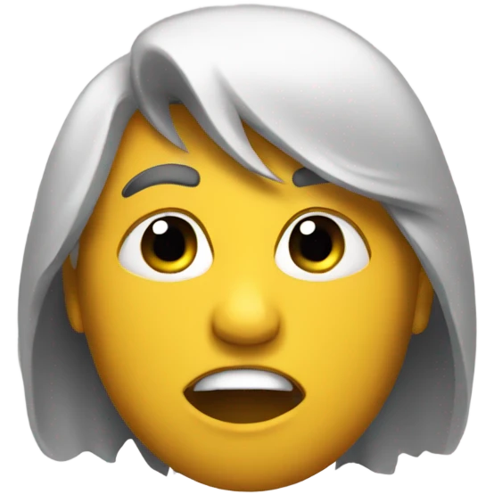 Lost singing  emoji