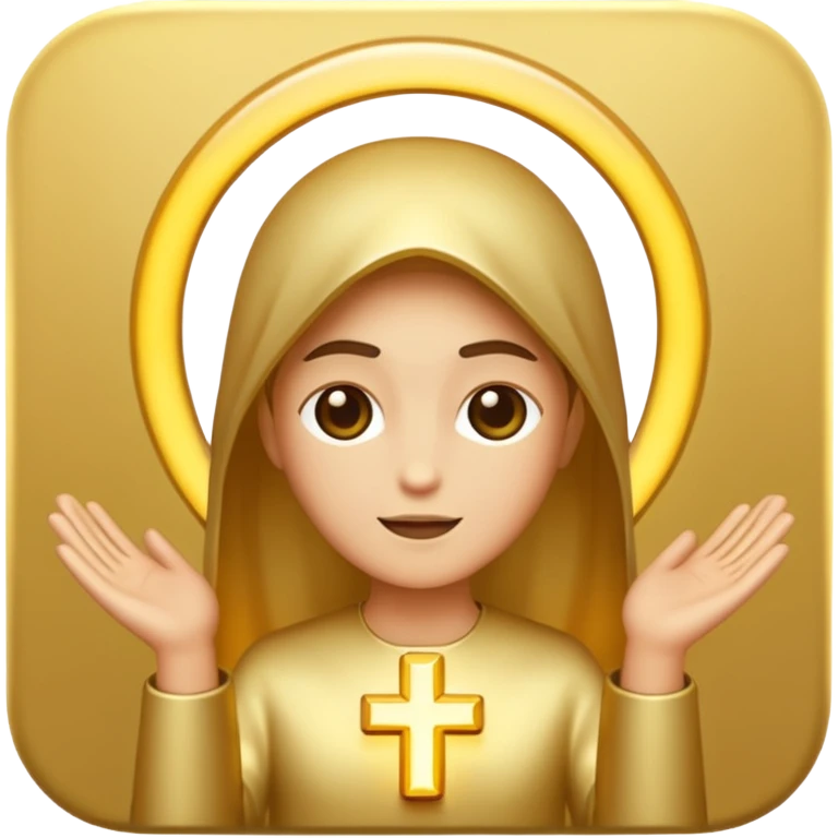 word "blessed" emoji