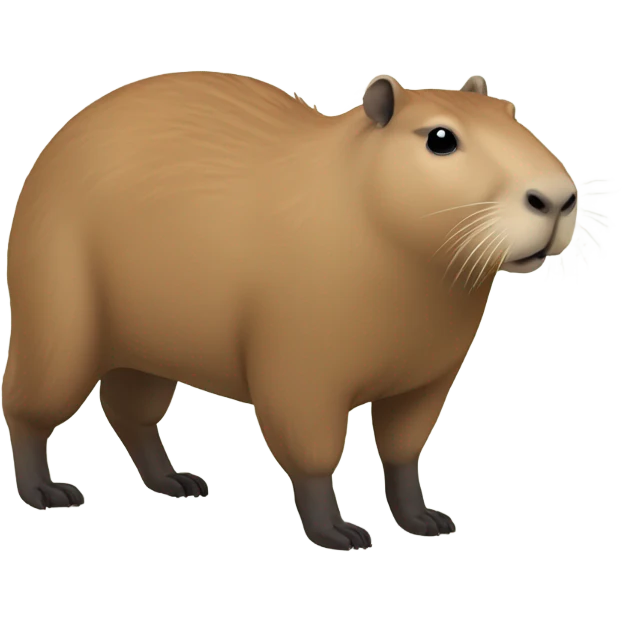 Capybara emoji