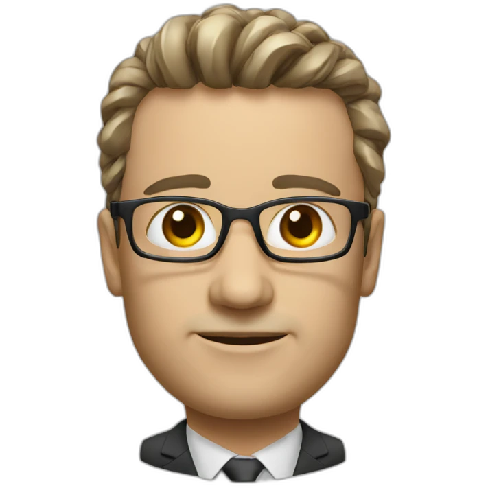 AI GENERATED CEO head emoji
