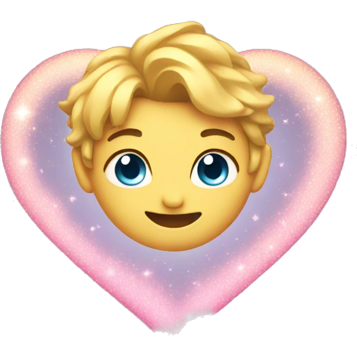 Sparkling heart emoji