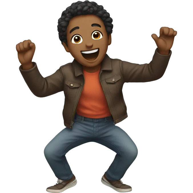 Happy dance emoji