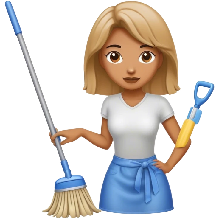 уборщица emoji