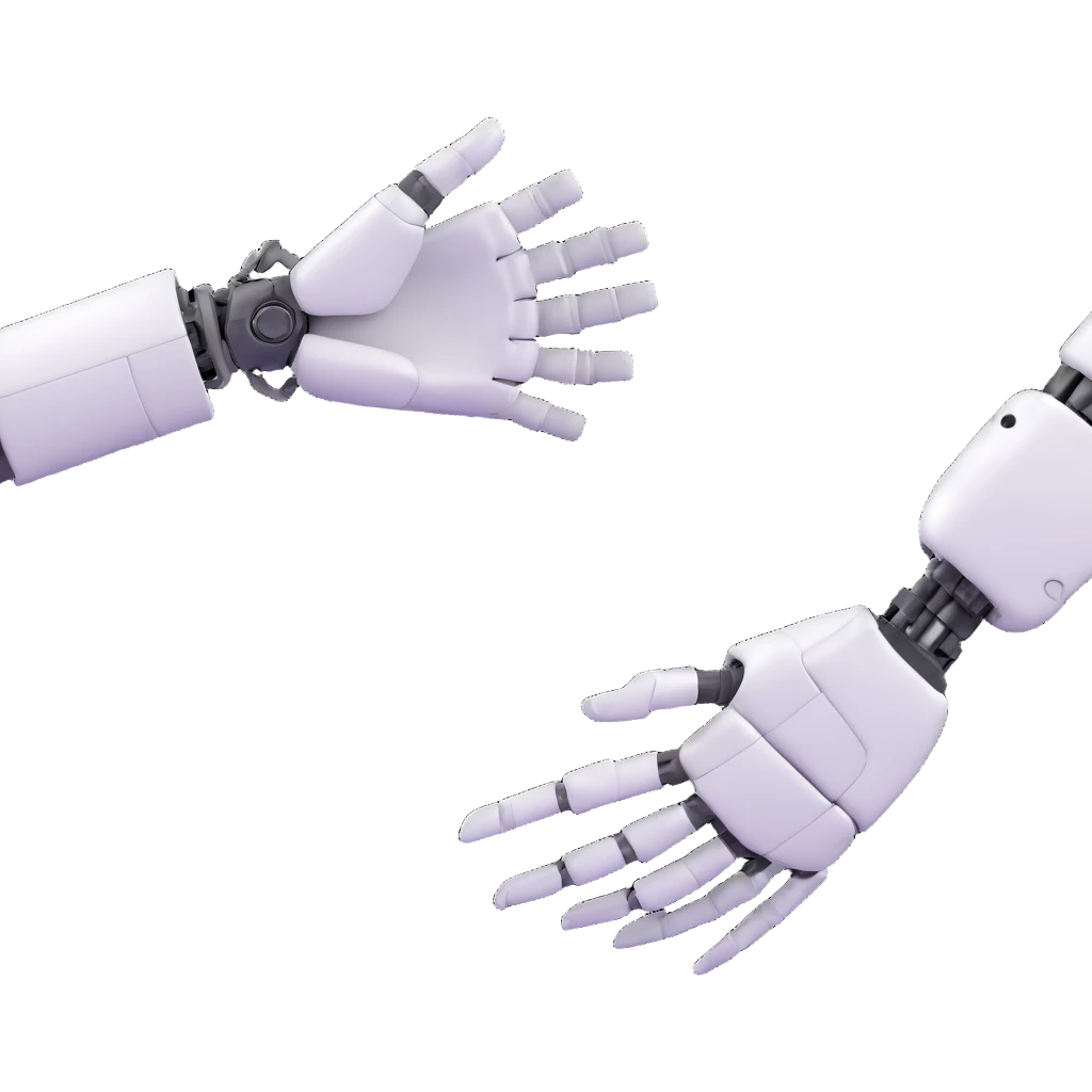 developer handshake with robot emoji