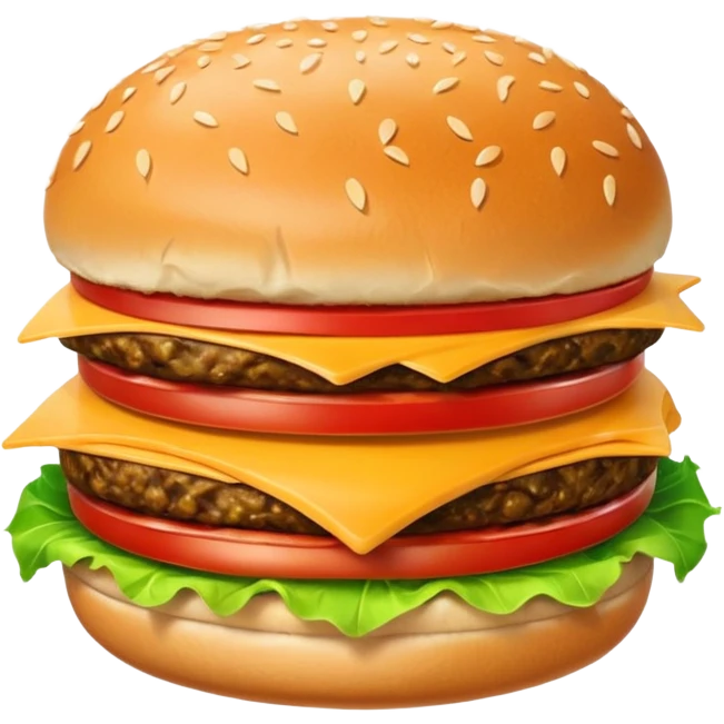 Burger sandwich emoji