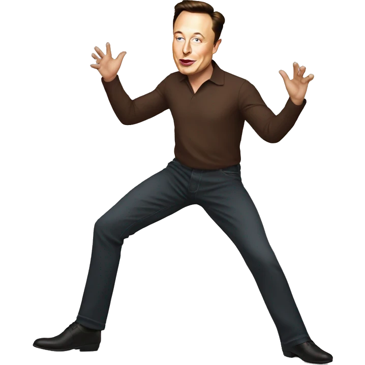 elon musk twerking emoji