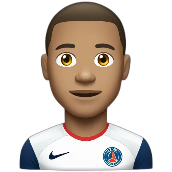 Kylian mbappé célebrete emoji