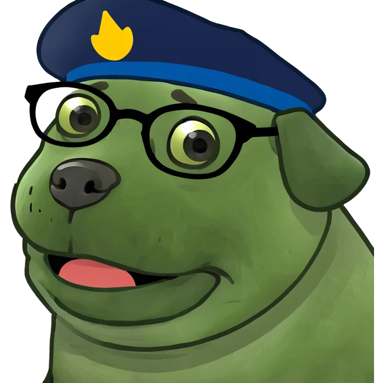 pug laughing  emoji