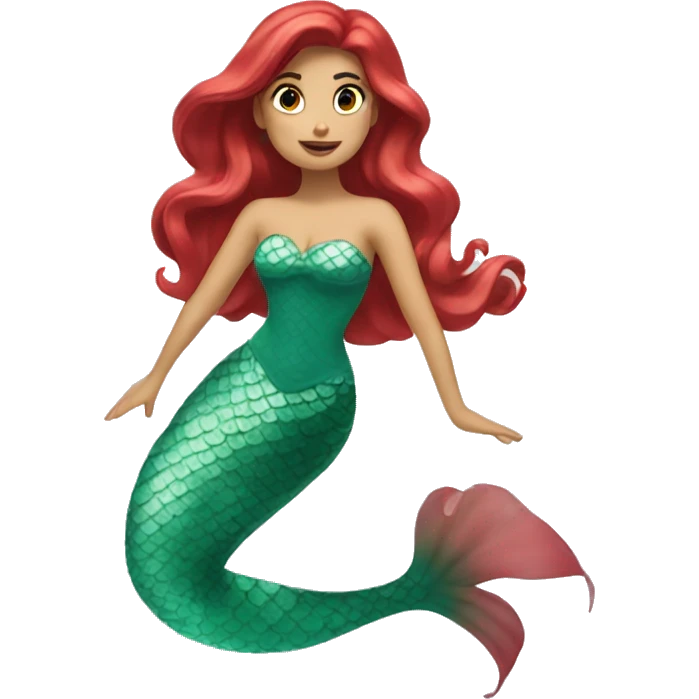 Sirenita Ariel emoji