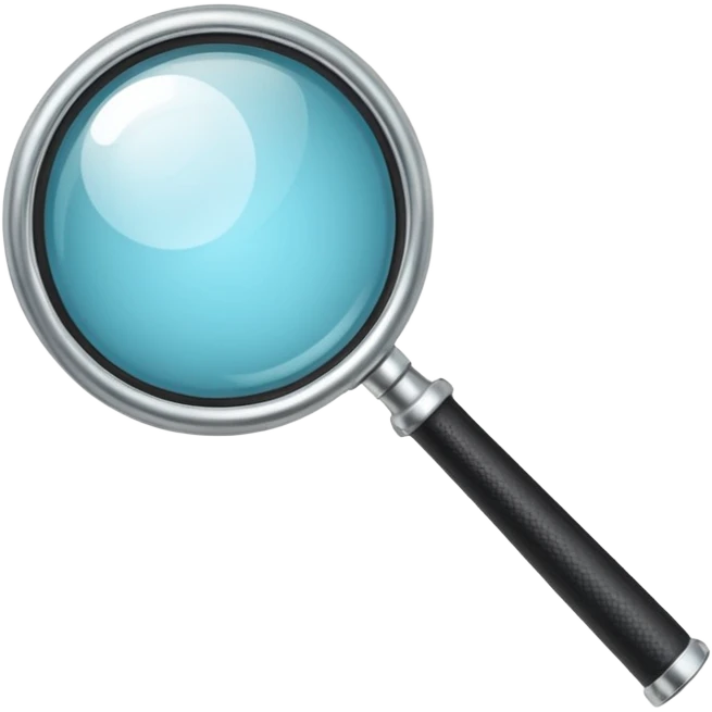 Magnifier emoji