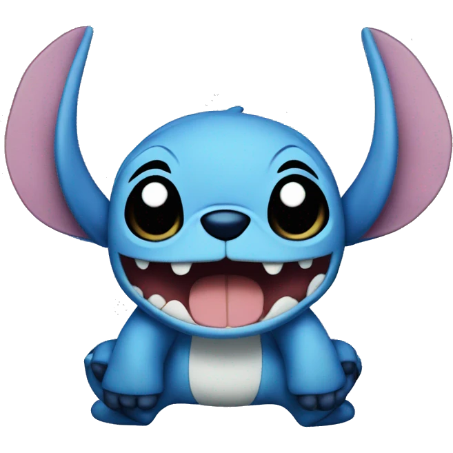 Stitch one piece emoji