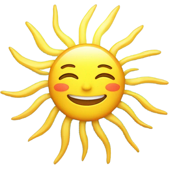 Good morning sunshine  emoji