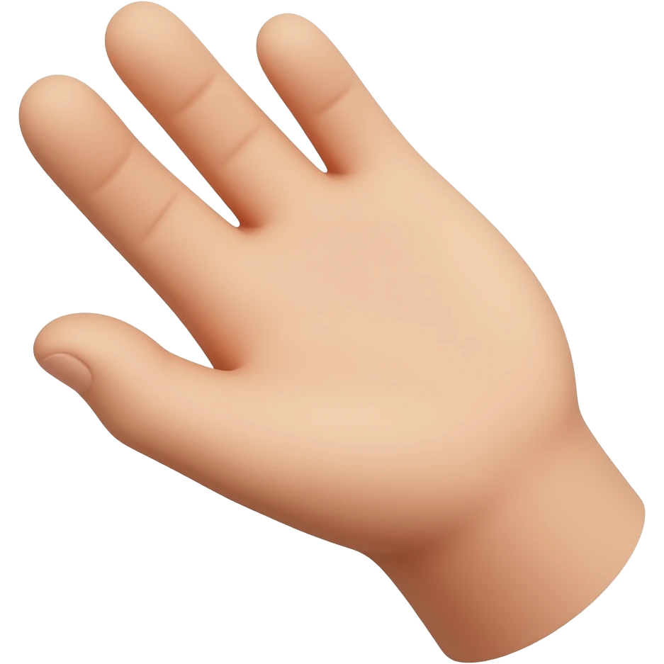 Chal chal chal hand emoji emoji