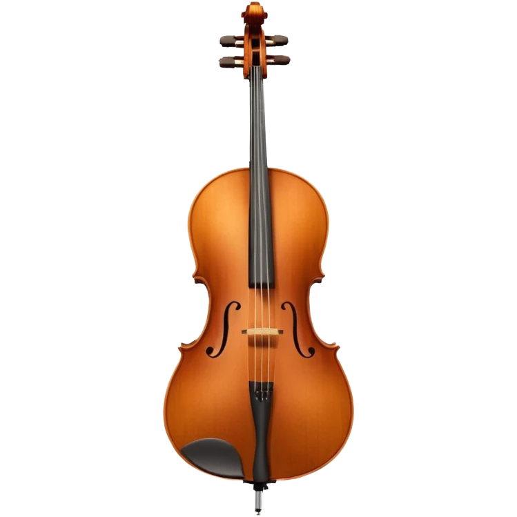 cello side view emoji