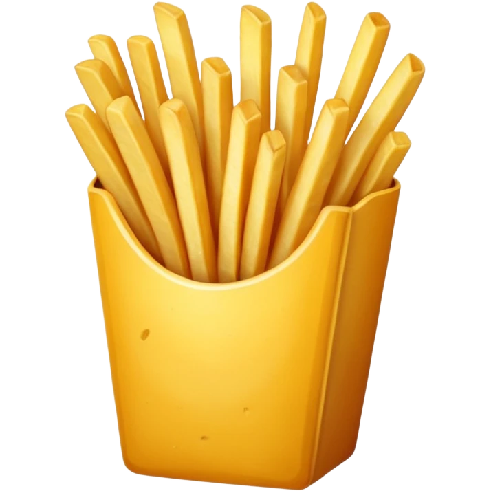 Porzione di patatine grande emoji