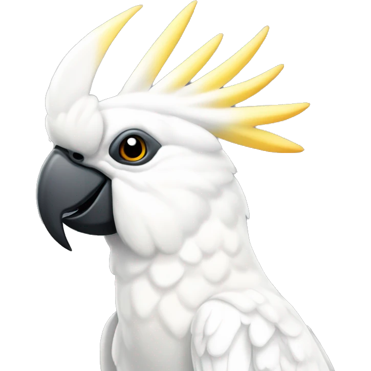 Sulphur crested cockatoo emoji