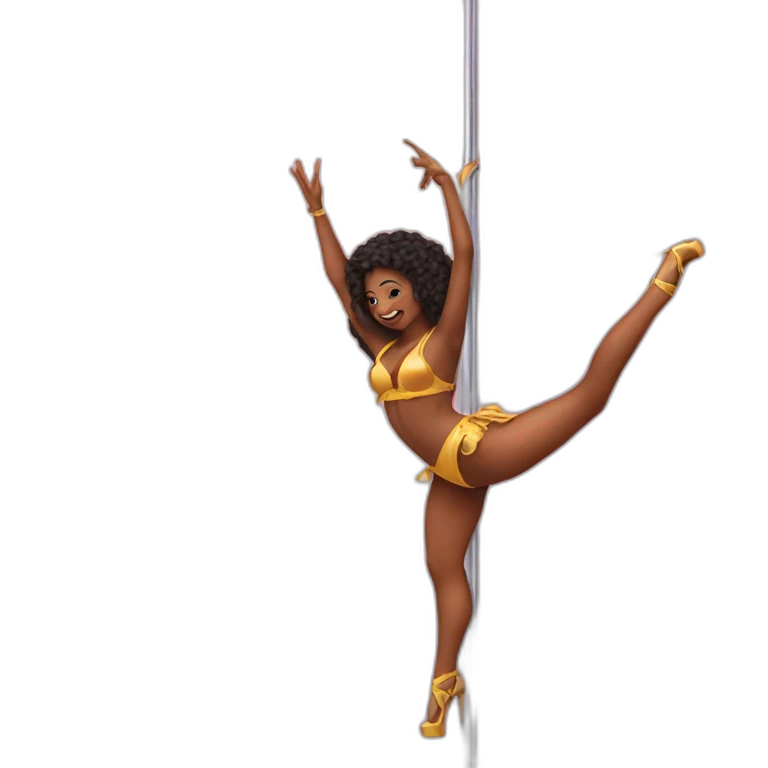 Poledancer emoji