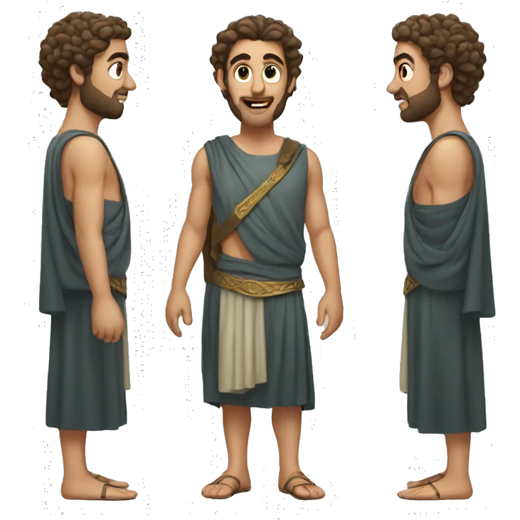VERY Greek guy emoji