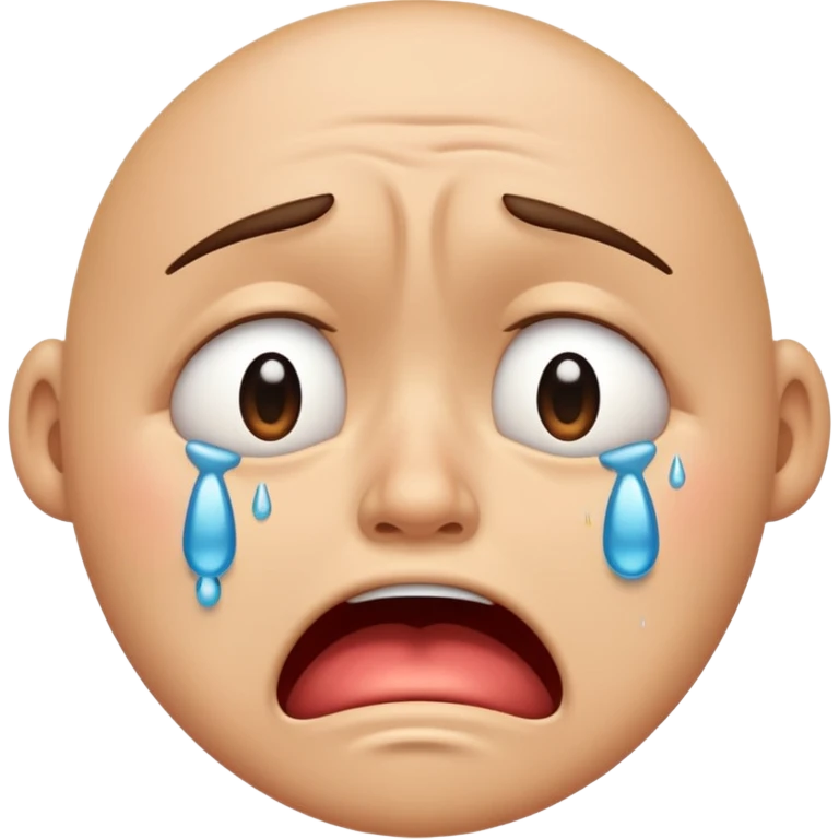 Loudly Crying Face emoji