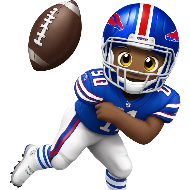 Josh Allen buffalo bills football player  emoji