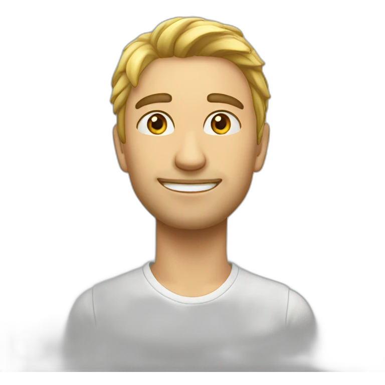 Белый кот emoji