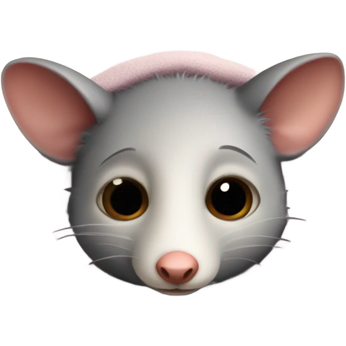 Possum in a blanket emoji