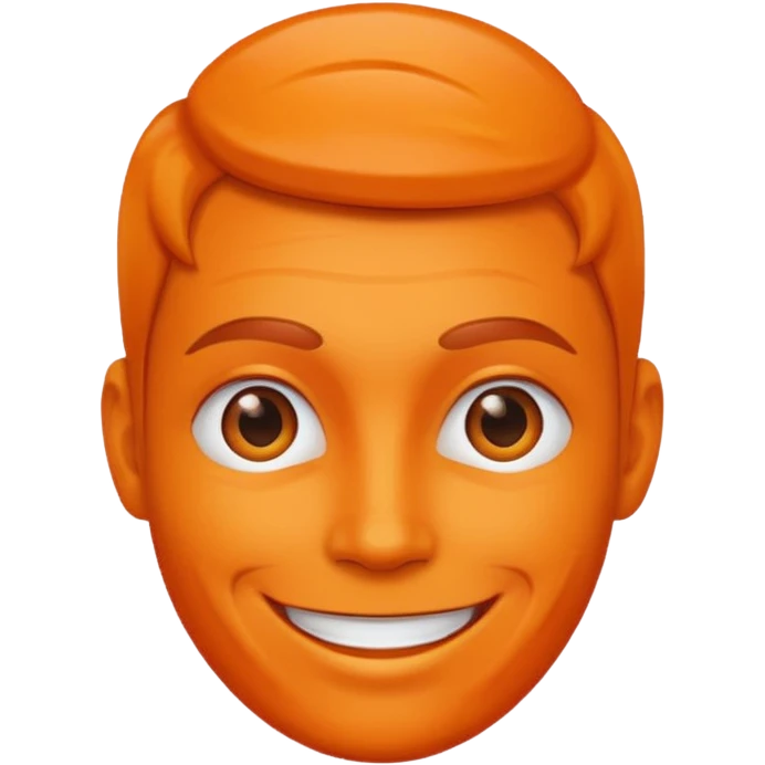 Laughing Orange emoji