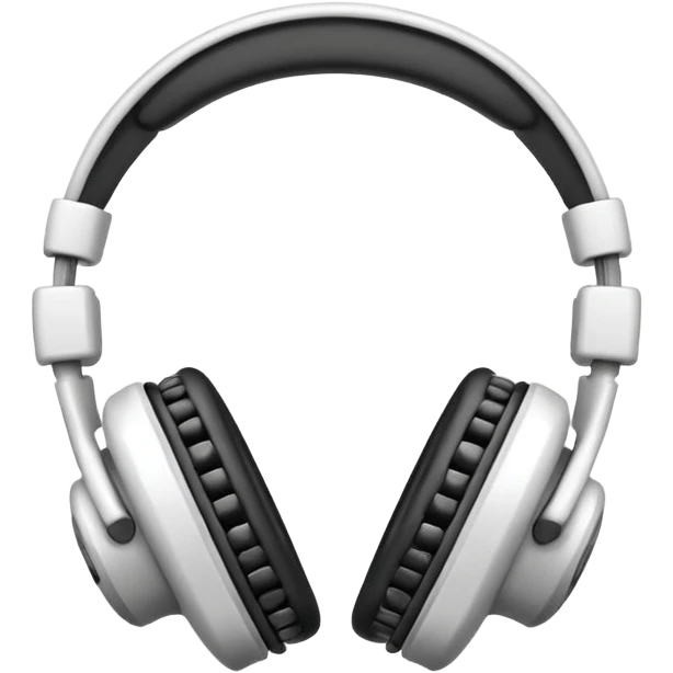 Headphones filled with teeth  emoji