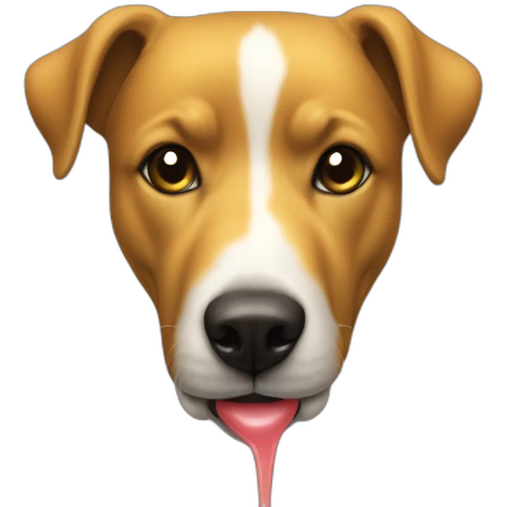 Un chien qui urine emoji