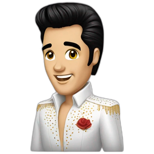 Elvis presley emoji
