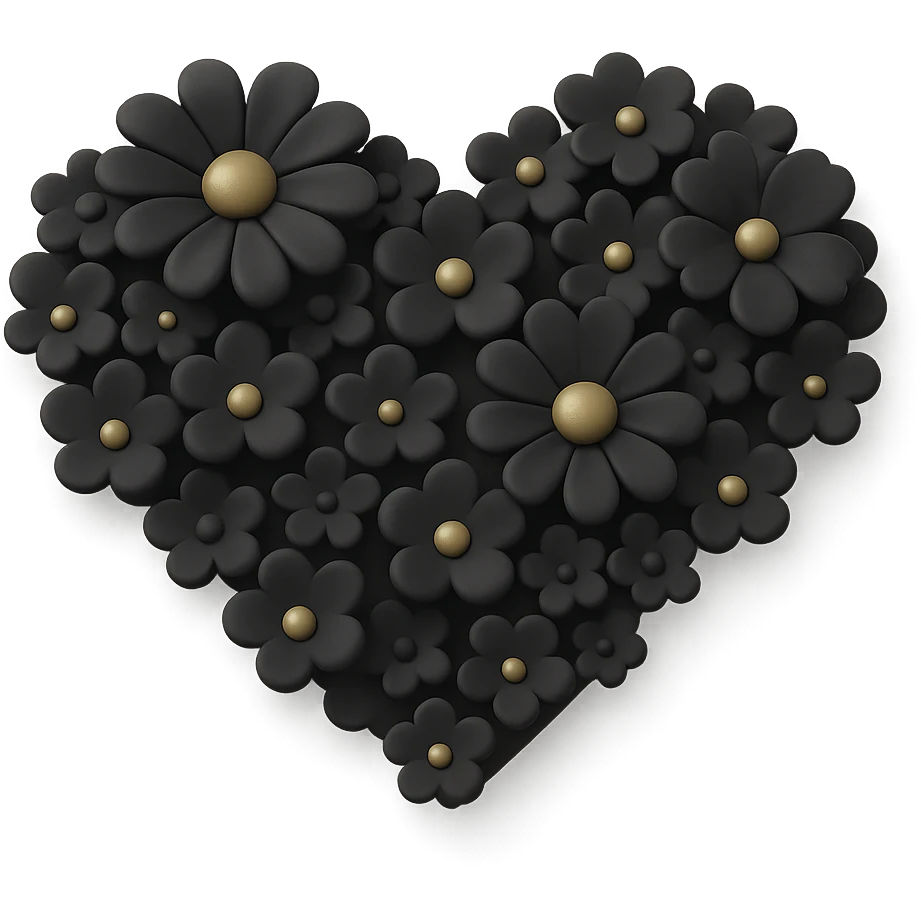 Flower heart emoji